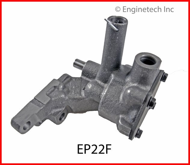 Enginetech EP22F Engine Oil Pump with Gasket for Oldsmobile 442 and 98 Models