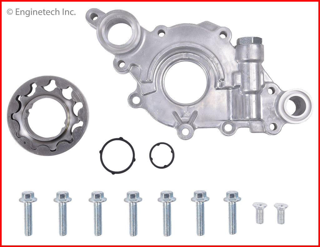 Enginetech EP231 Engine Oil Pump with Gasket for Hyundai and Kia Models