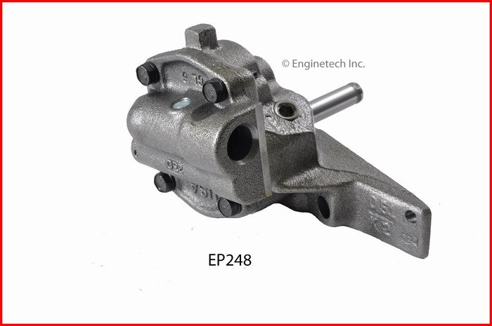Enginetech EP248 Engine Oil Pump with Gasket for Isuzu Hombre and Buick Century