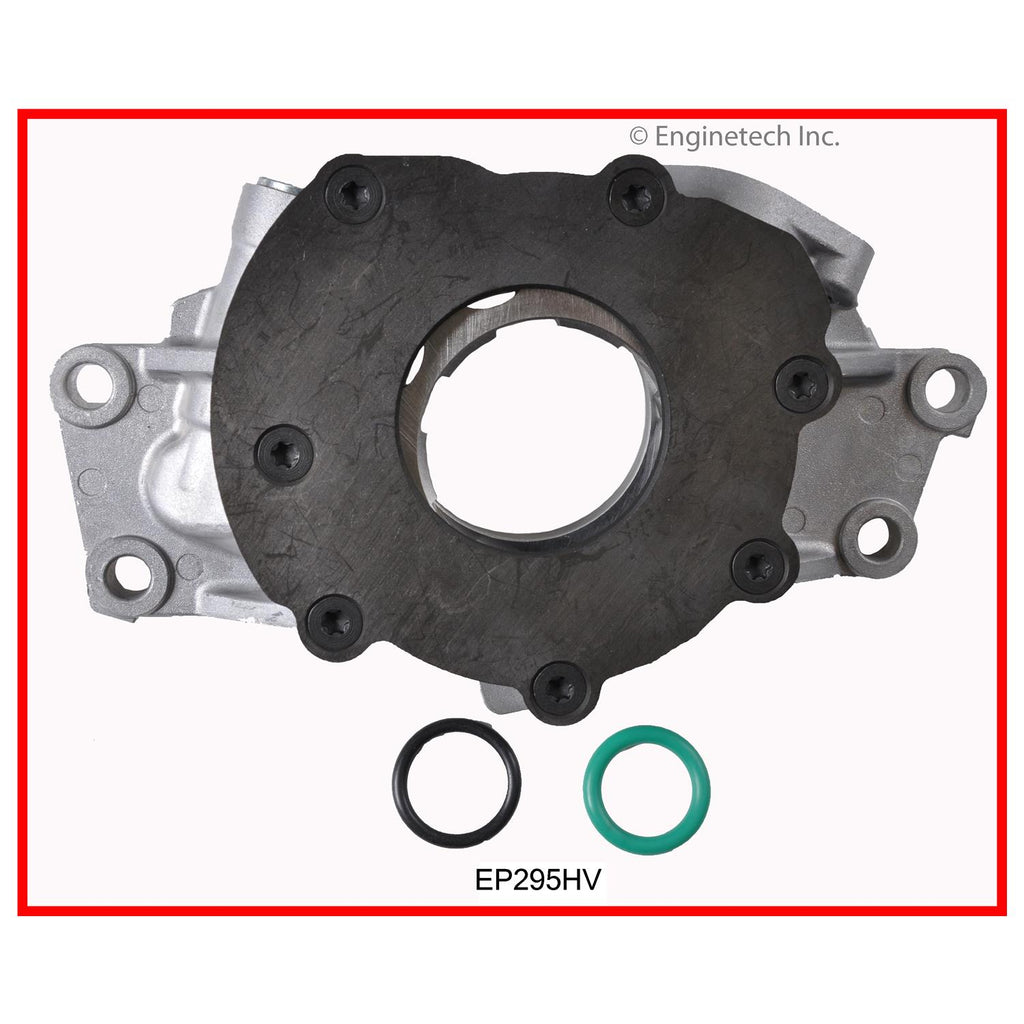 Enginetech EP295HV Engine Oil Pump with Gasket for High-Volume Rotary Operation