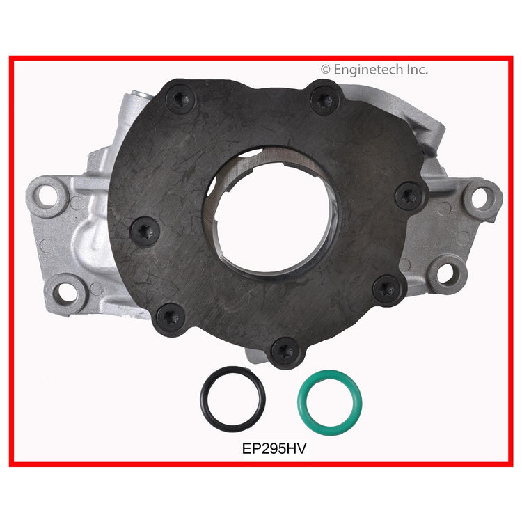 Enginetech EP295HV Engine Oil Pump with Gasket for High-Volume Rotary Operation