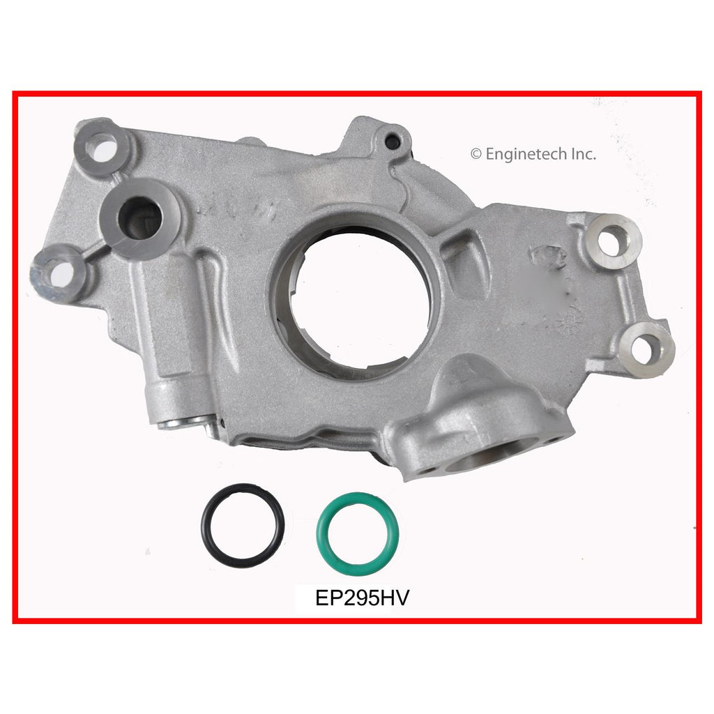 Enginetech EP295HV Engine Oil Pump with Gasket for High-Volume Rotary Operation