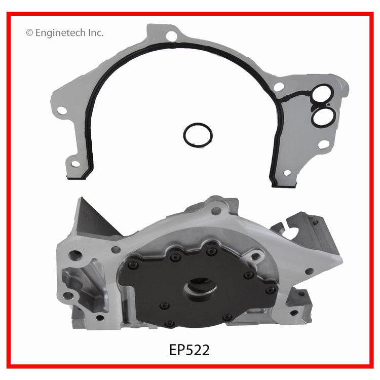 Enginetech EP522 Engine Oil Pump with Gasket for Dodge and Chrysler Models