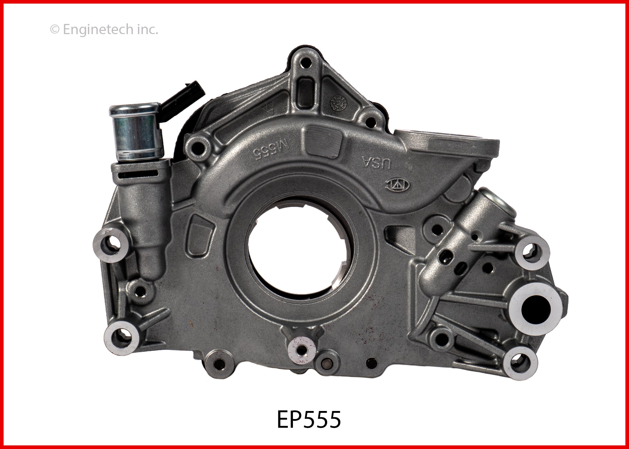 Enginetech EP555 Engine Oil Pump with Gasket for Chevrolet Silverado a ...