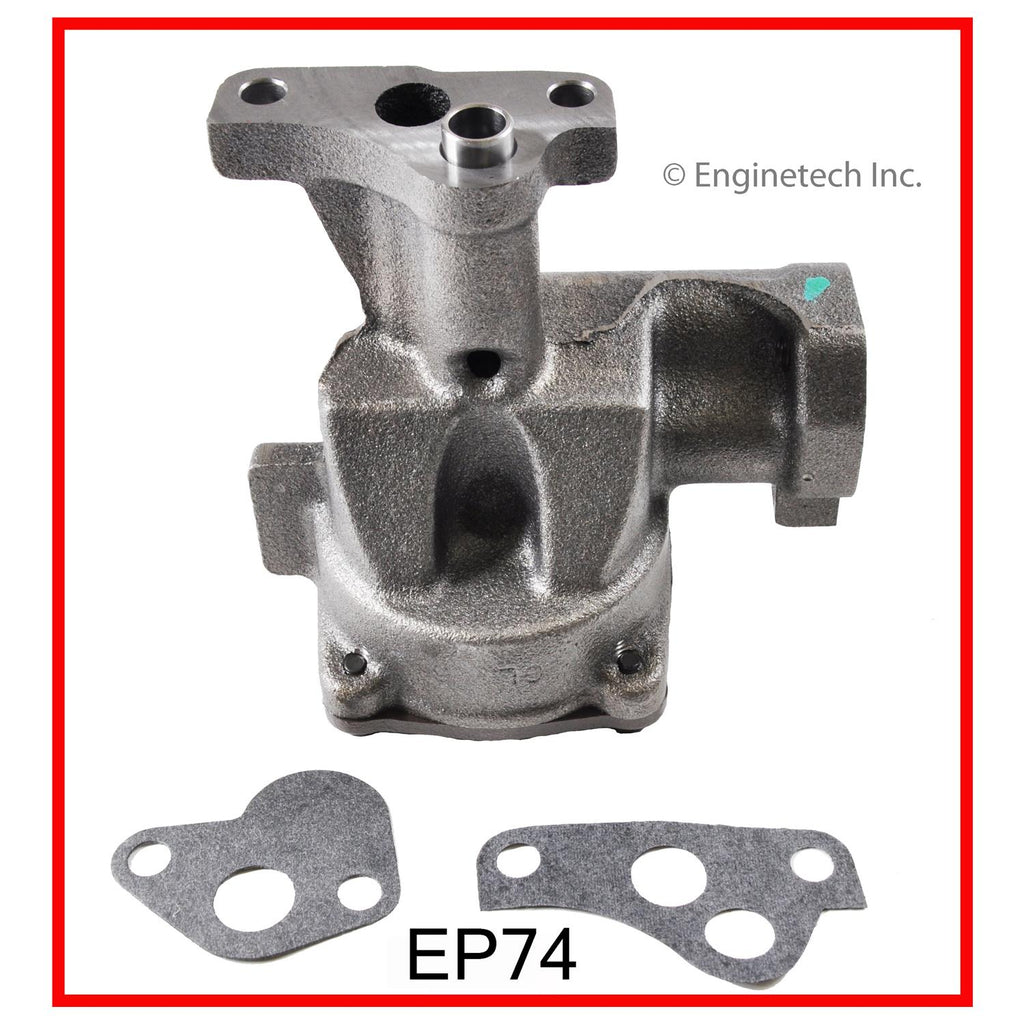 Enginetech EP74 Engine Oil Pump with Gasket for Domestic and Import En ...