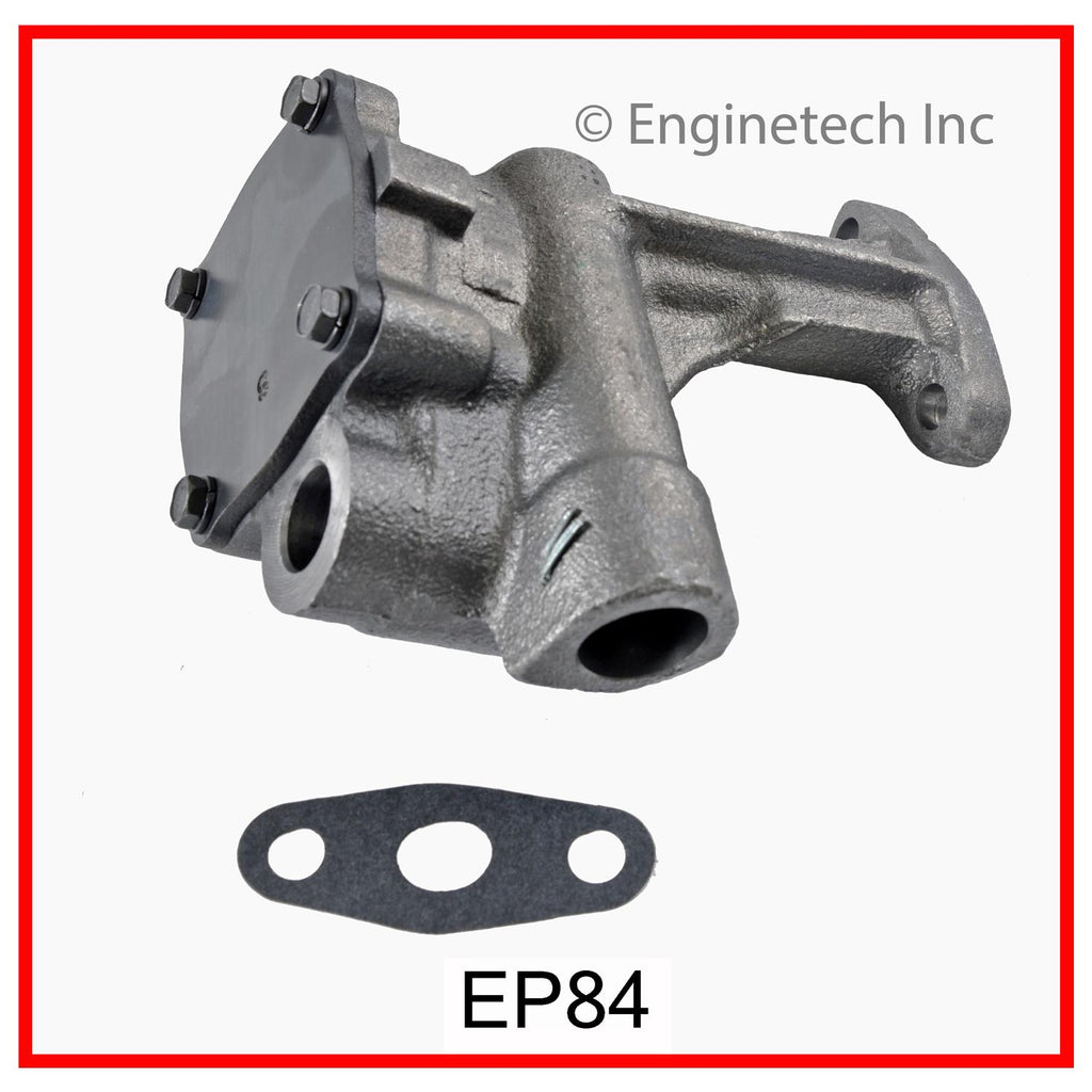 Enginetech EP84 Engine Oil Pump with Gasket for Ford Trucks and Custom Models