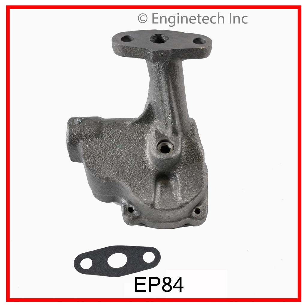 Enginetech EP84 Engine Oil Pump with Gasket for Ford Trucks and Custom Models