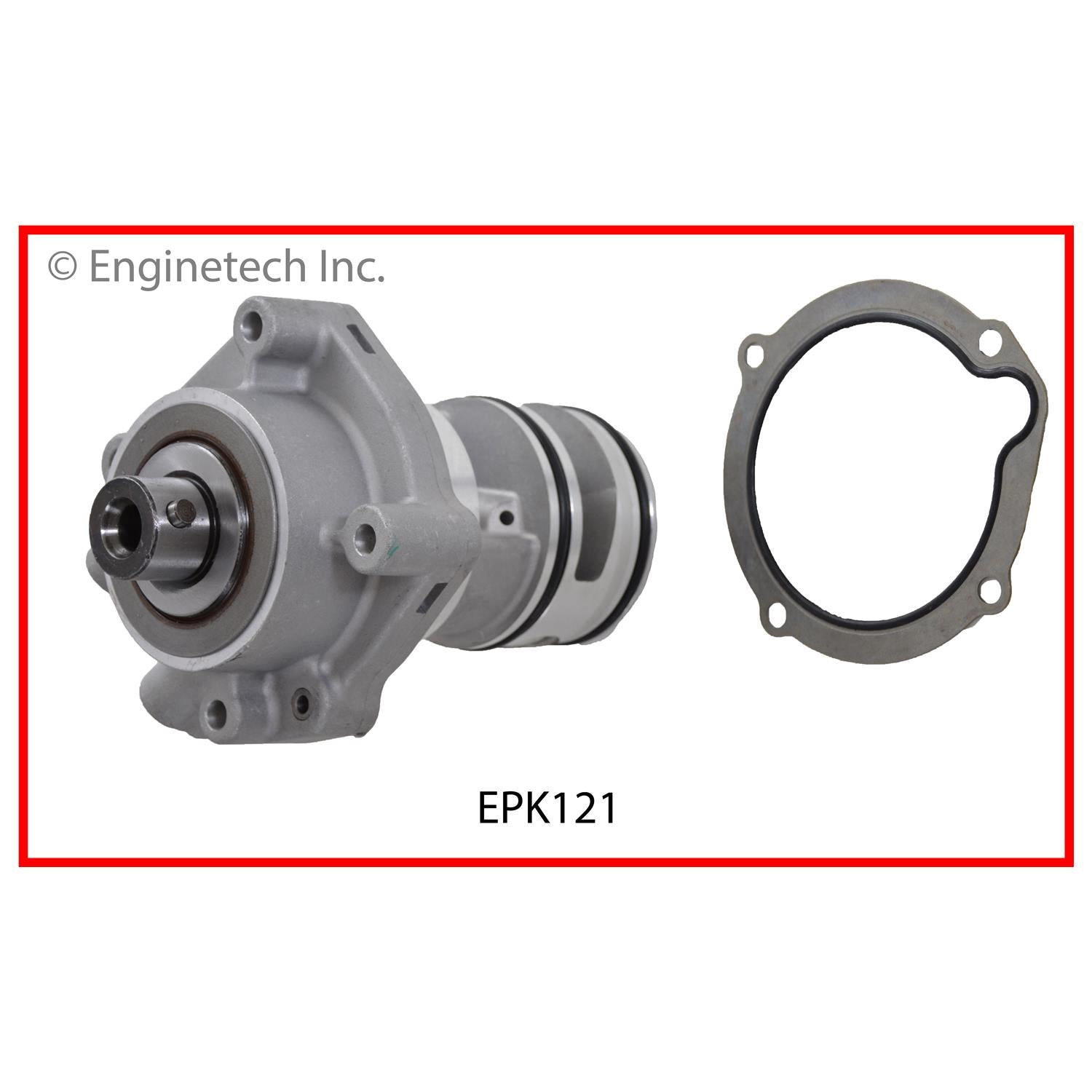Enginetech EPK121 Engine Oil Pump with Gasket for Mazda B2500 and Ford ...