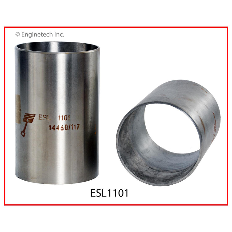 Enginetech BBPTESL1101 Engine Single Cylinder Liner for 2004-2005 Buick, Chevrolet, Pontiac Models
