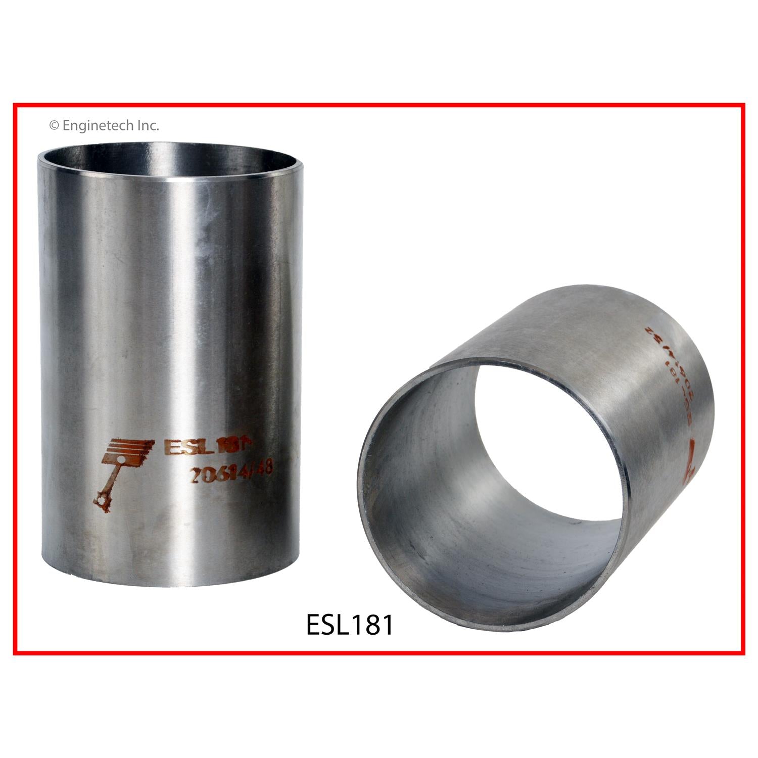 Enginetech ESL181 Single Cylinder Liner – Machining Required for Stand ...