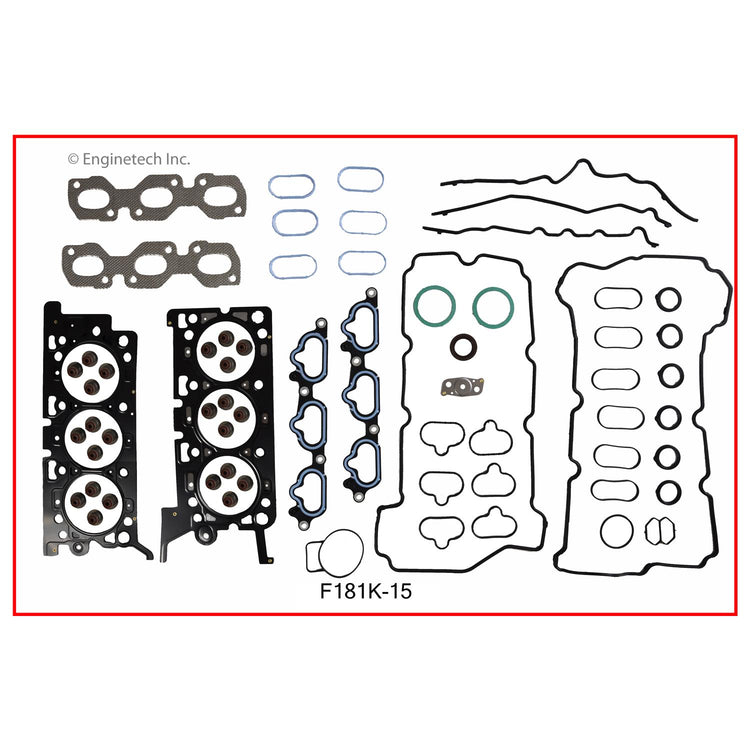 Enginetech F181K-15 Engine Full Gasket Set for Mazda 6 (2003-2008)