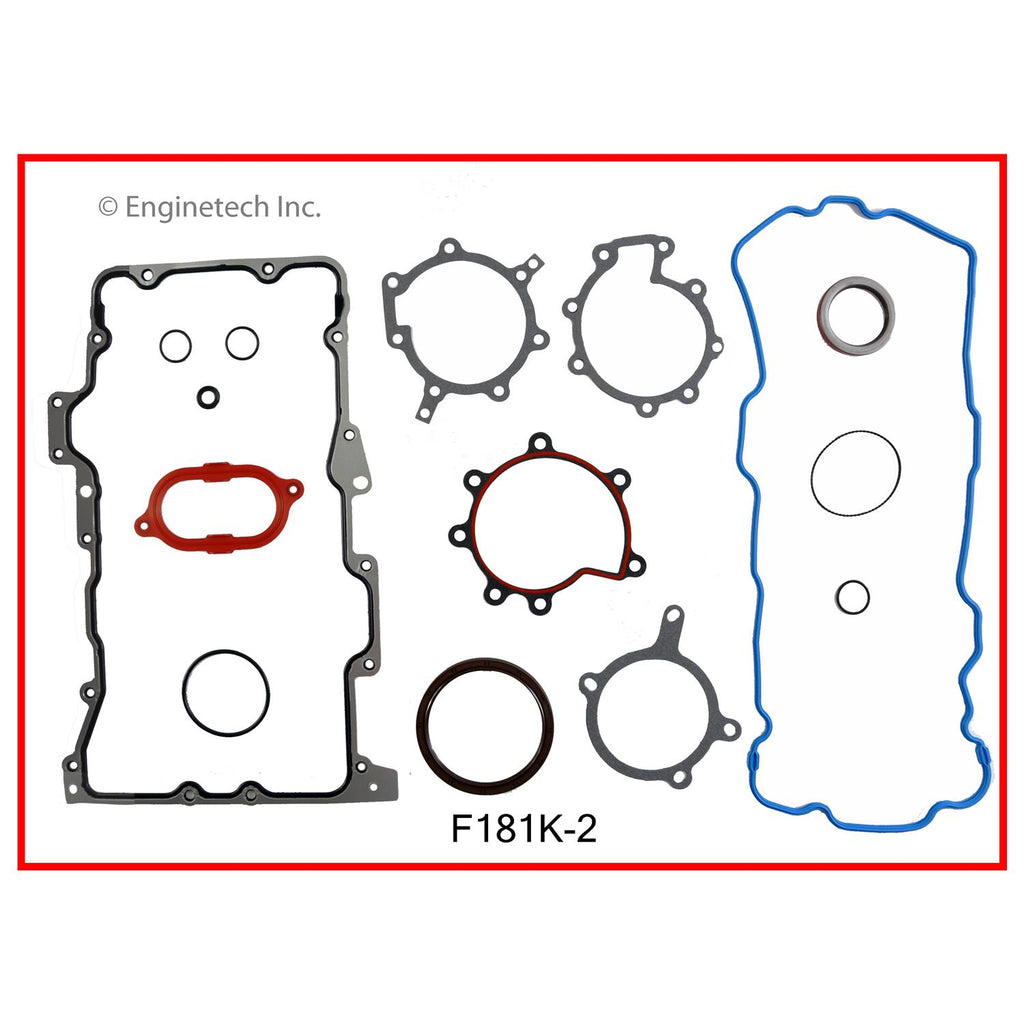 Enginetech F181K-2 Engine Full Gasket Set for Ford Taurus and Mercury Sable