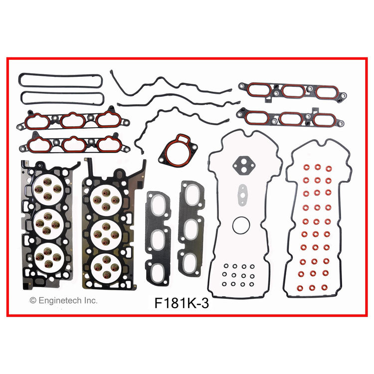 Enginetech F181K-3 Engine Full Gasket Set for Ford Lincoln LS (2000-2001)