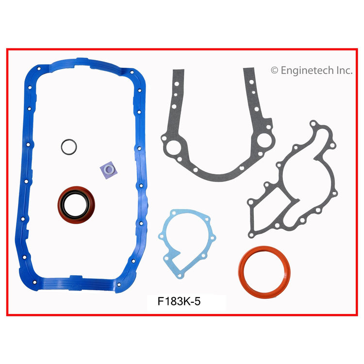 Enginetech F183K-5 Engine Full Gasket Set for Ford Aerostar (1986-1990)