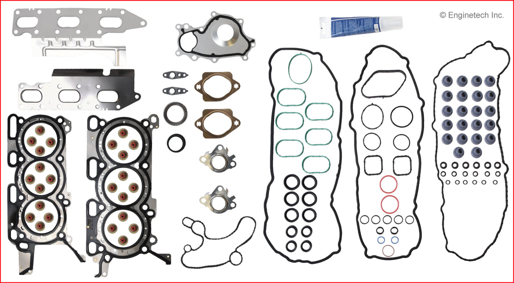 Enginetech F213HS-B Engine Cylinder Head Gasket Set for Ford F-150 (2012-2014)