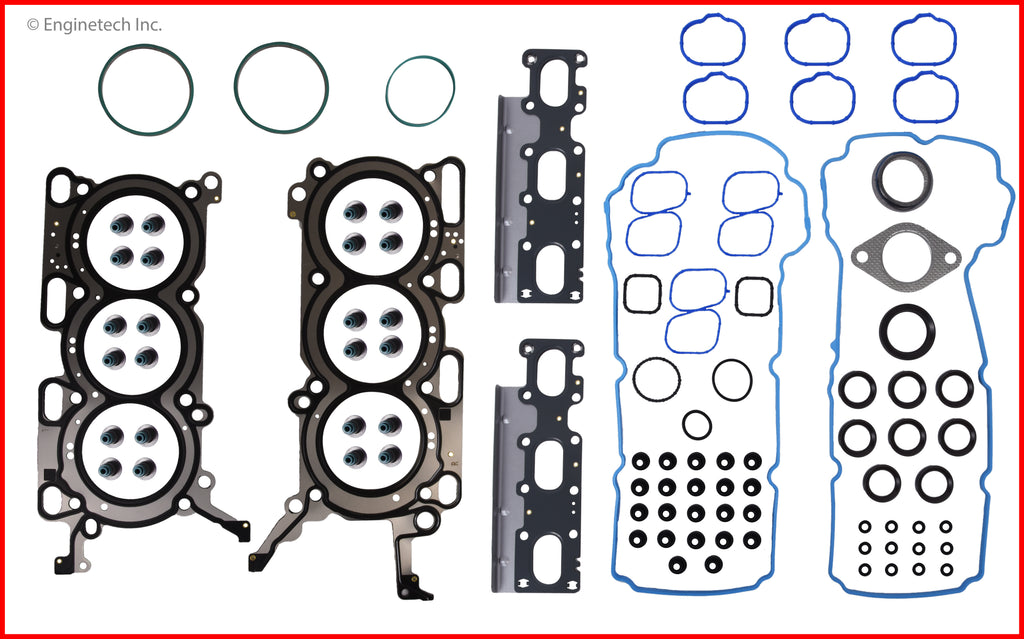 Enginetech F227HS-B Engine Cylinder Head Gasket Set for Ford Cars and Trucks