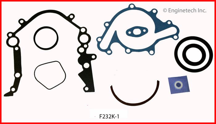 Enginetech F232K-1 Engine Full Gasket Set for Ford Mustang and Truck Models