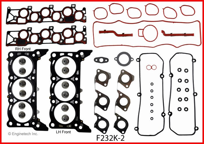 Enginetech F232K-2 Engine Full Gasket Set for Ford Windstar 2001-2003