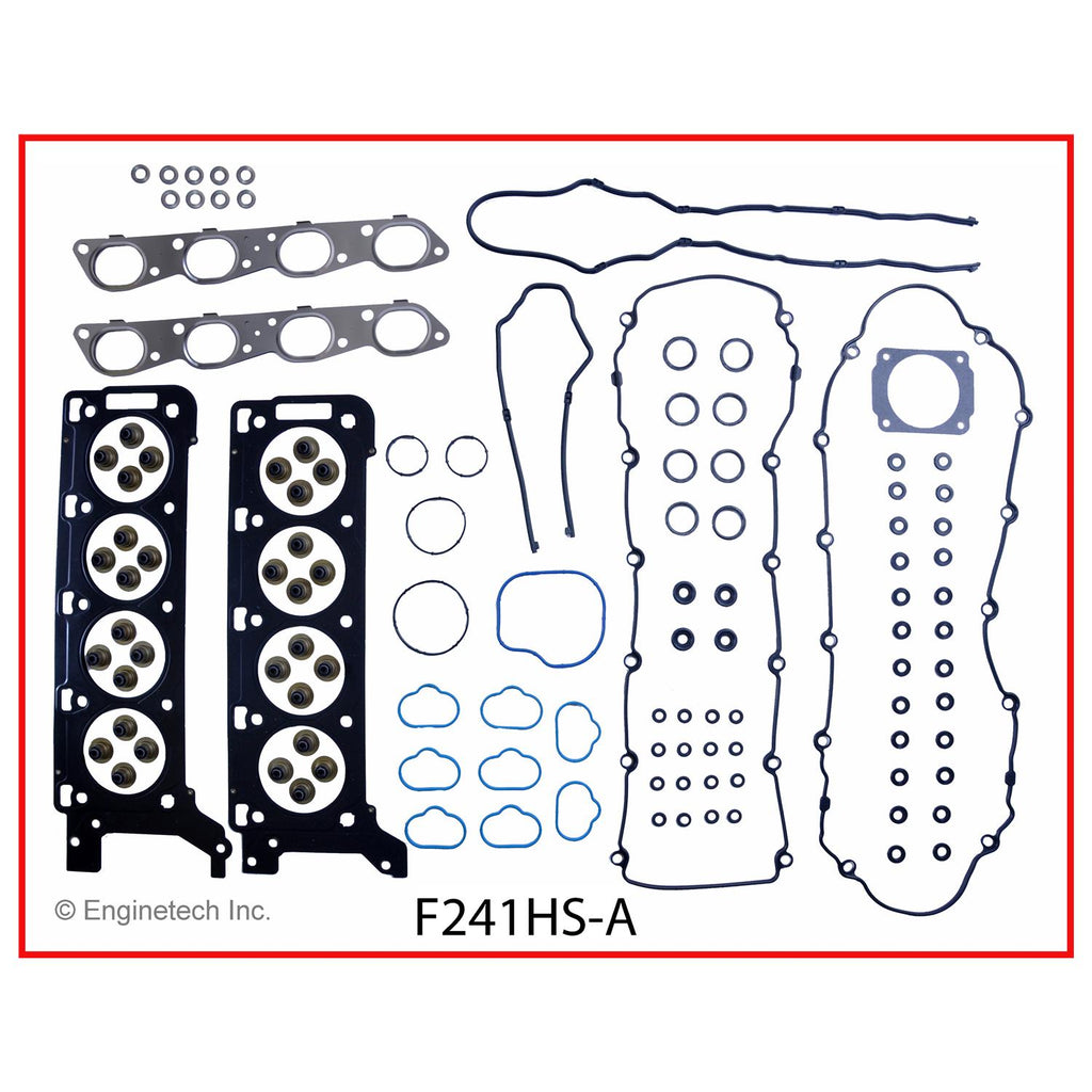 Enginetech F241HS-AWB Engine Cylinder Head Gasket Set for Ford and Lincoln Vehicles