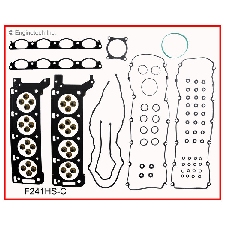Enginetech F241HS-CWB Engine Cylinder Head Gasket Set for Ford Thunderbird and Lincoln LS