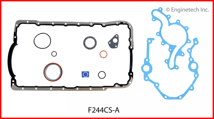 Enginetech F244CS-A Engine Lower End Gasket Set for Ford and Mazda Vehicles