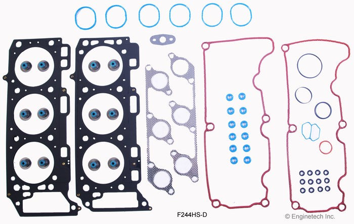 Enginetech F244HS-D Engine Cylinder Head Gasket Set for Ford and Mazda Vehicles