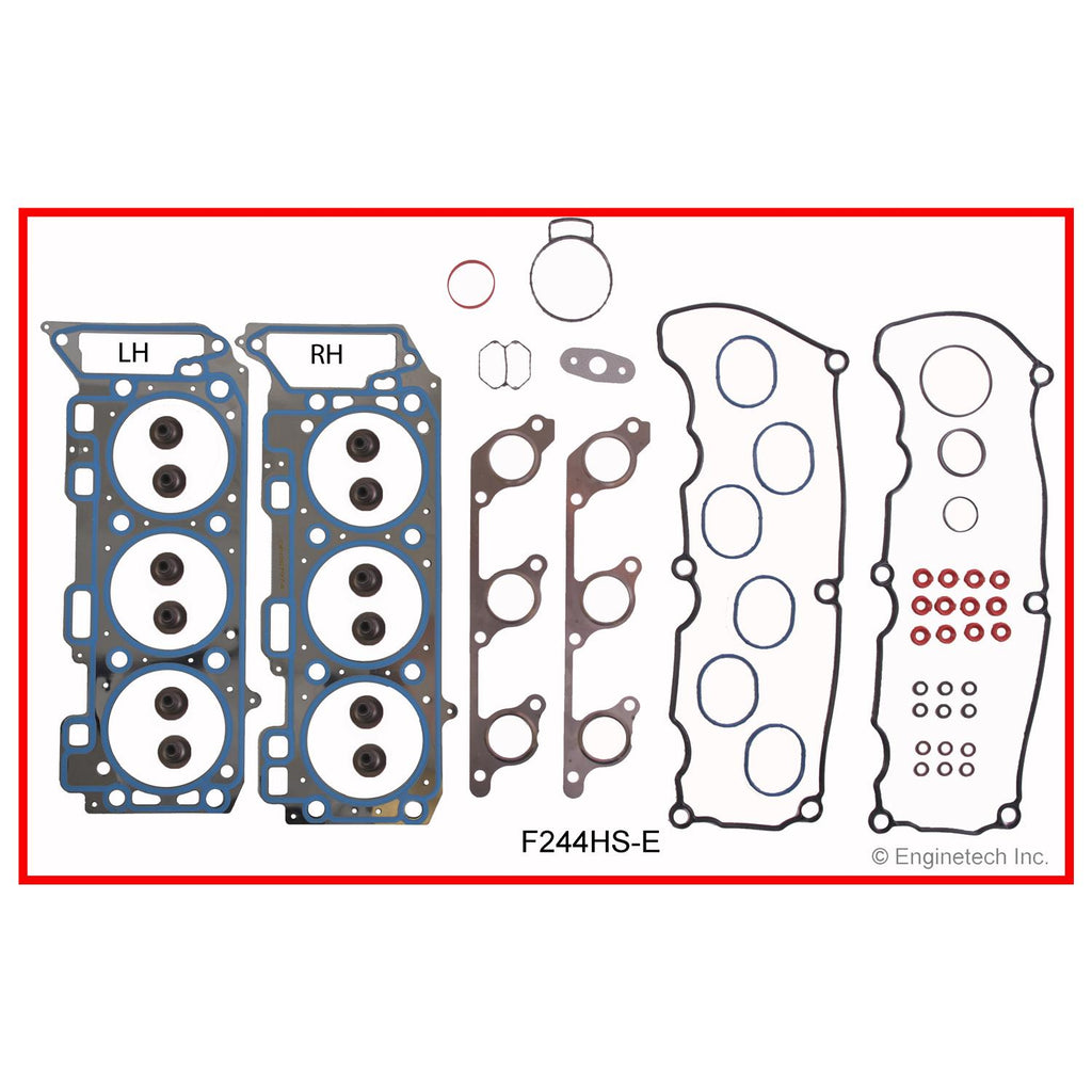 Enginetech F244HS-E Engine Cylinder Head Gasket Set for Ford and Mercury Vehicles