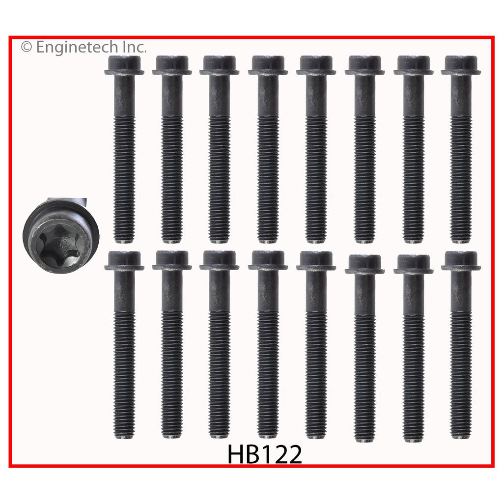 Enginetech F244HS-JWB Engine Cylinder Head Gasket Set for Ford and Mazda Vehicles