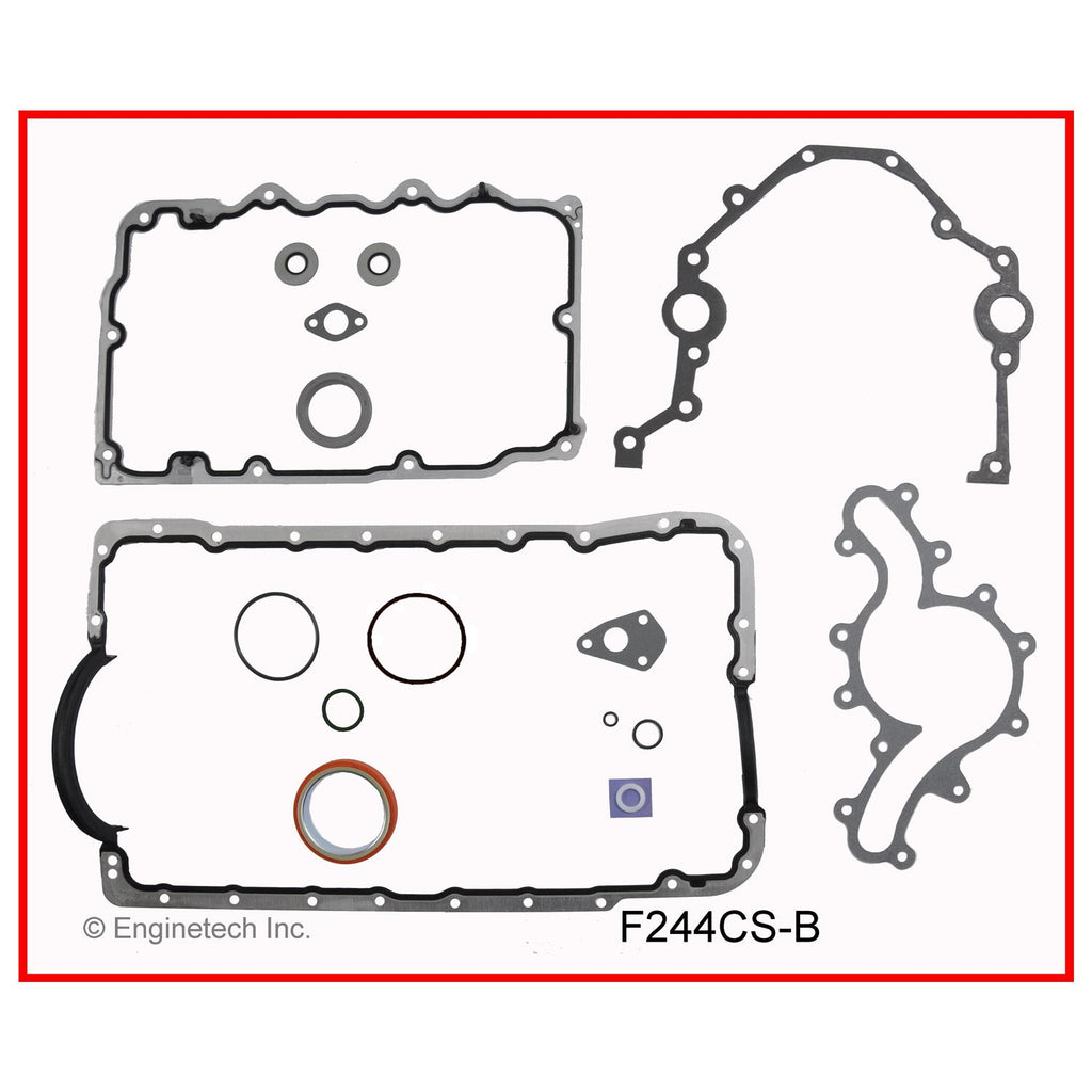 Enginetech F244K-5 Engine Full Gasket Set for Ford and Mazda Trucks and SUVs