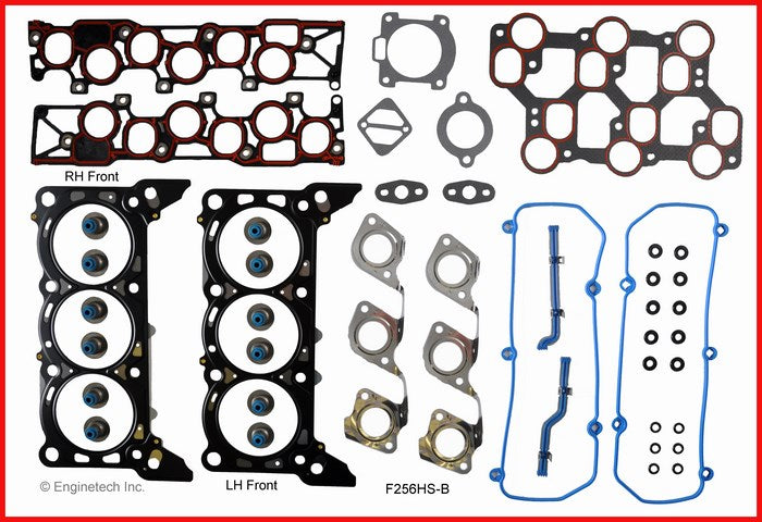 Enginetech F256HS-B Engine Cylinder Head Gasket Set for Ford Cars and Trucks