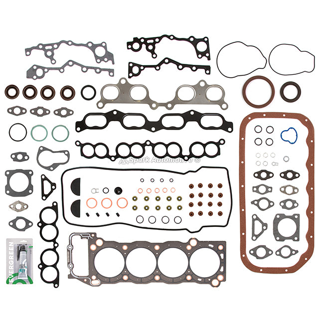Full Gasket Set Pistons Bearings Fit 94-04 Toyota T100 4Runner Tacoma 2.7L 3RZFE