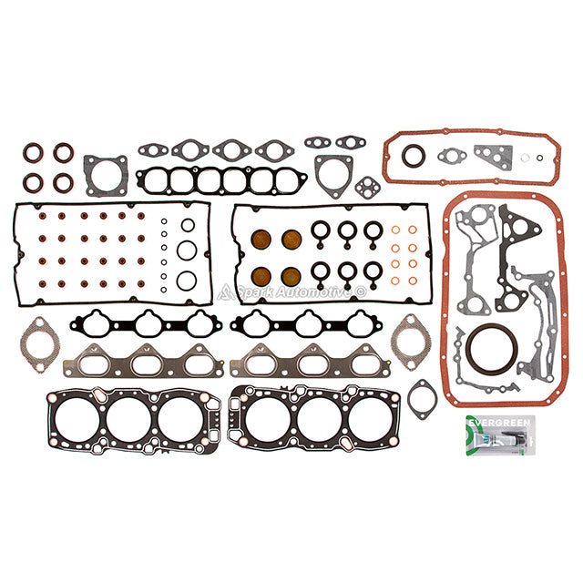 Full Gasket Set Pistons Bearings Fit Mistsubishi 3000GT Dodge Stealth 3.0 6G72