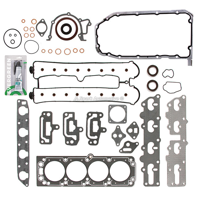 Full Gasket Set Pistons Bearings Fit 98-02 Daewoo Isuzu Rodeo X22SE