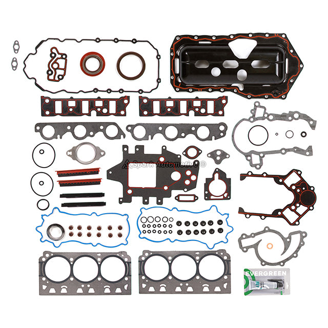 Full Gasket Set Pistons Bearings Fit 96-03 Buick Oldsmobile Supercharged 3.8L
