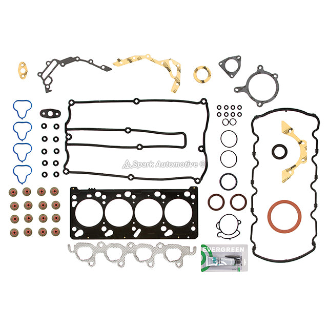 Full Gasket Set Pistons Bearings Fit 98-99 Ford Contour Escort 2.0