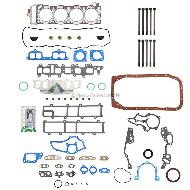 Cylinder Head & Engine Rebuild Kit Fits 1985-1995 Toyota 4Runner Pickup 2.4L