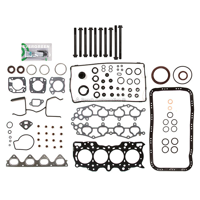 MLS Full Gasket Set Intake Exhaust Valves Fit 90-01 Acura Integra B18A1 B18B1