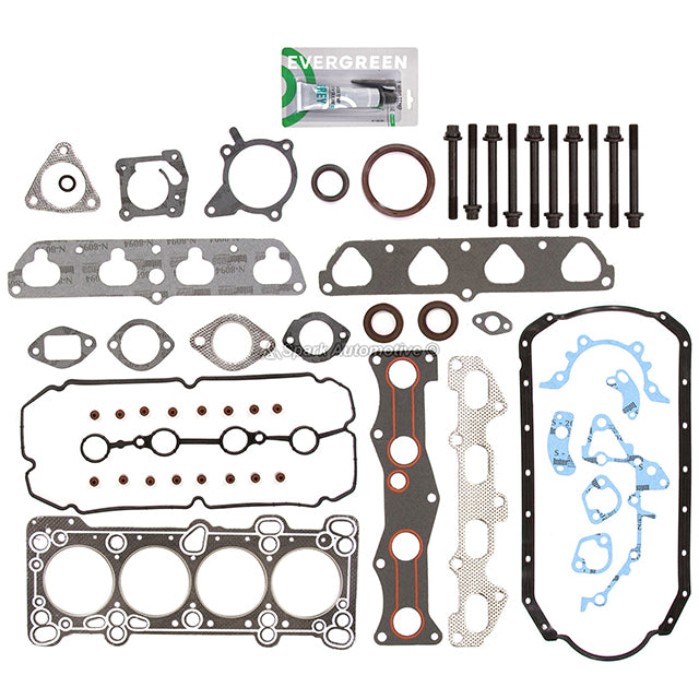 MLS Full Gasket Set Intake Exhaust Valves Fit 03-05 Kia Rio 1.6 DOHC A6D