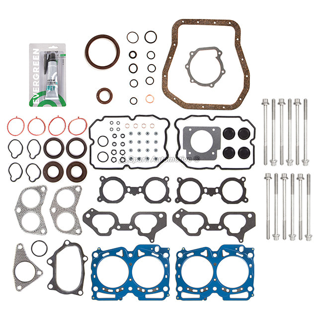 Overhaul Engine Rebuild Kit Fit 07-12 Subaru WRX Impreza STI 2.5L Turbo