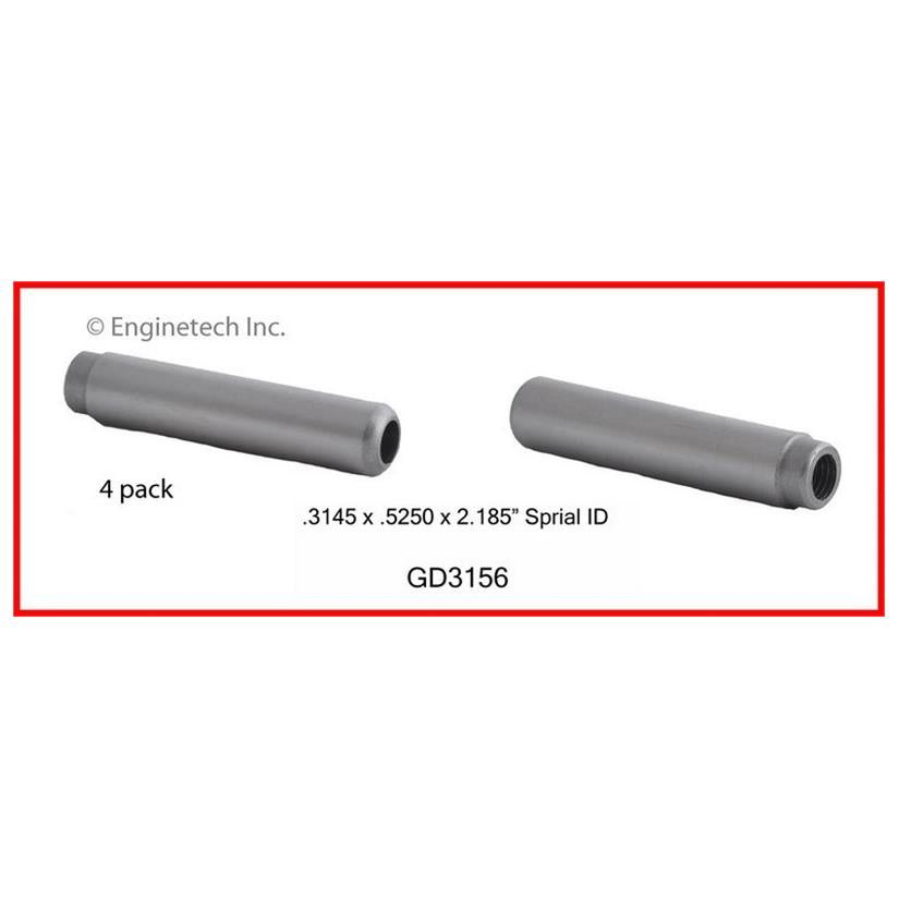 Enginetech GD3156 Engine Valve Guide Set for Chrysler and Dodge Vehicles