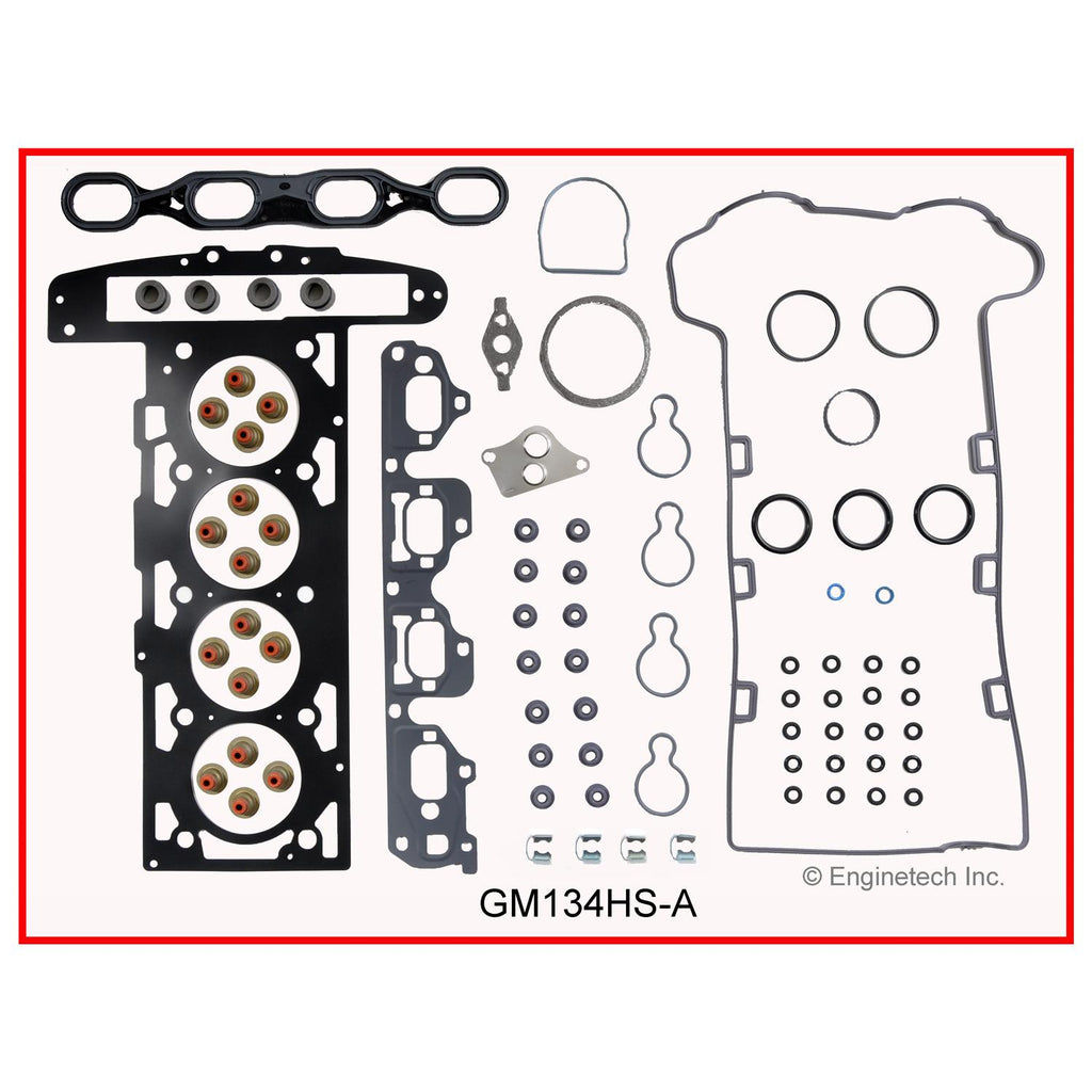 Enginetech GM134HS-AWB Engine Cylinder Head Gasket Set for GMC & Chevrolet Cars and Trucks