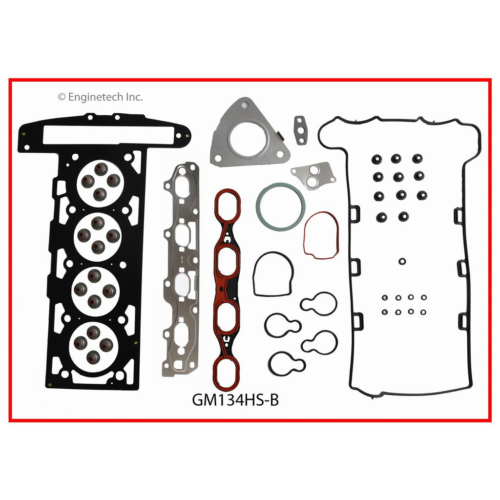 Enginetech GM134HS-BWB Engine Cylinder Head Gasket Set for GMC and Chevrolet Vehicles
