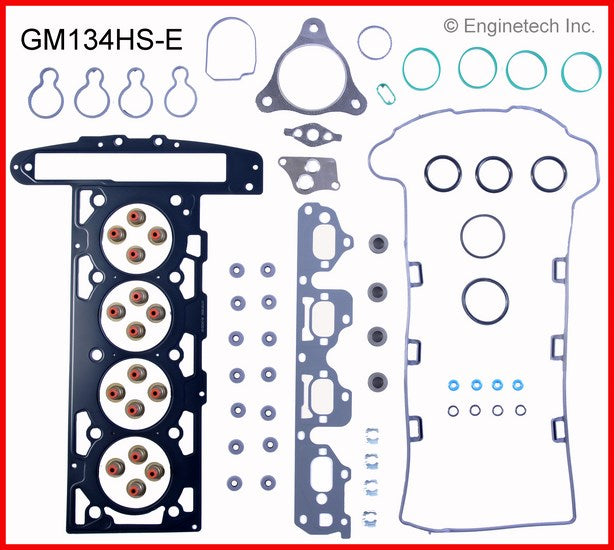 Enginetech GM134HS-E Engine Cylinder Head Gasket Set for Chevrolet and GMC Cars and Trucks