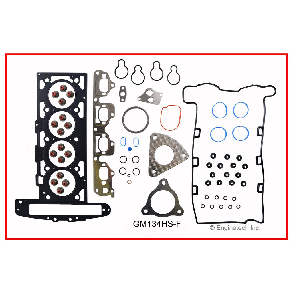 Enginetech GM134HS-FWB Engine Cylinder Head Gasket Set for GMC and Chevrolet Vehicles