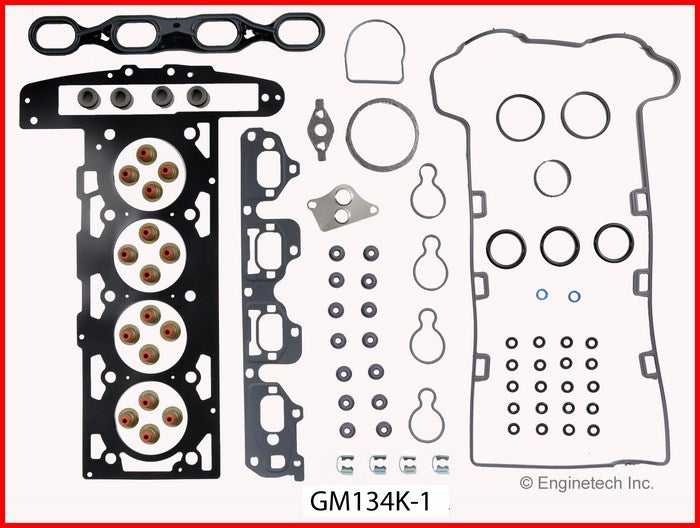 Enginetech GM134K-1 Engine Full Gasket Set for GMC and Chevrolet Cars and Trucks