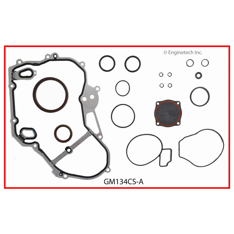 Enginetech GM134K-8 Engine Full Gasket Set for Chevrolet and GMC Cars and Trucks