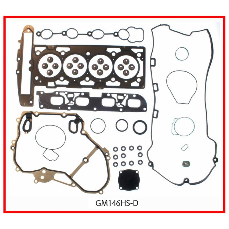 Enginetech GM146HS-DWB Engine Cylinder Head Gasket Set for GMC and Chevrolet Vehicles