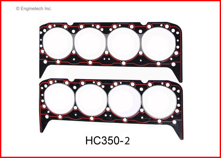 Enginetech HC350-2 Engine Cylinder Head Gasket for GMC and Chevrolet Cars and Trucks