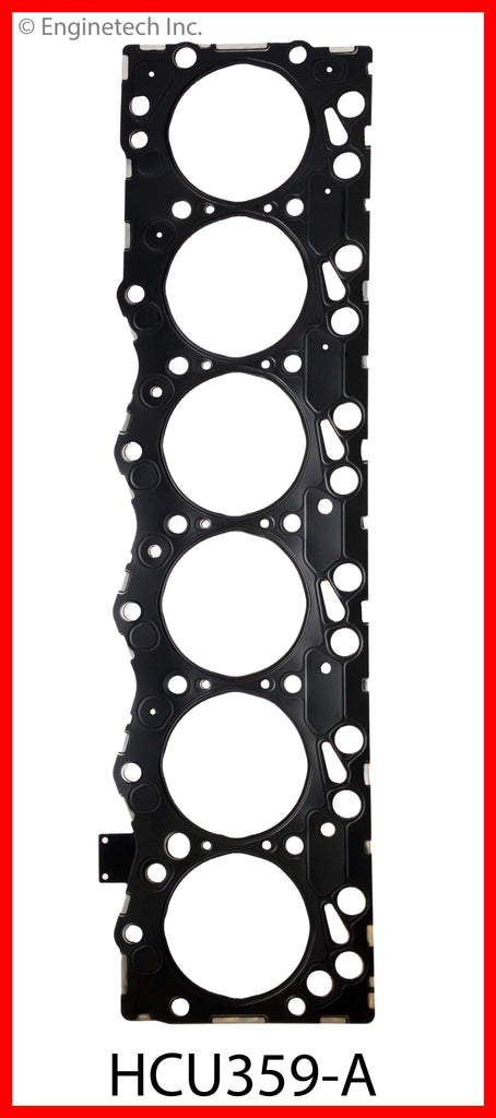 Enginetech HCU359-A Engine Cylinder Head Gasket for Dodge Ram 2500 with Cummins Engine