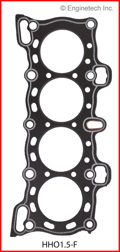 Enginetech HHO1.5-F Engine Cylinder Head Gasket for Honda Civics and Del Sols